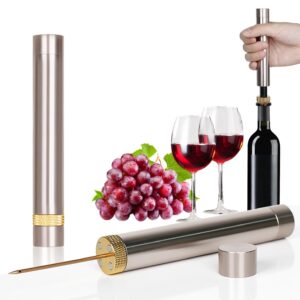 Wine Opener Air Pressure Wine Bottle Opener,Portable Wine Opener for Home, Restaurant, Party, Travel, Camping, for Wine Lover