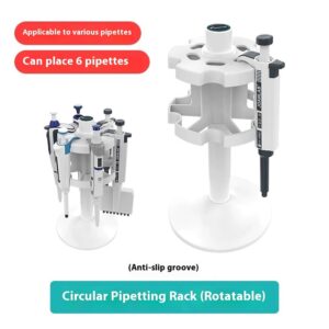 KJIAXQAN Laboratory Pipette Rack and Holder for Lab Micropipette