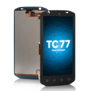 for zebra tc77 tc70 tc75 tc70x tc75x tc72 lcd screen replacement - lcd touch display digitizer assembly compatible with handheld android barcode scanners