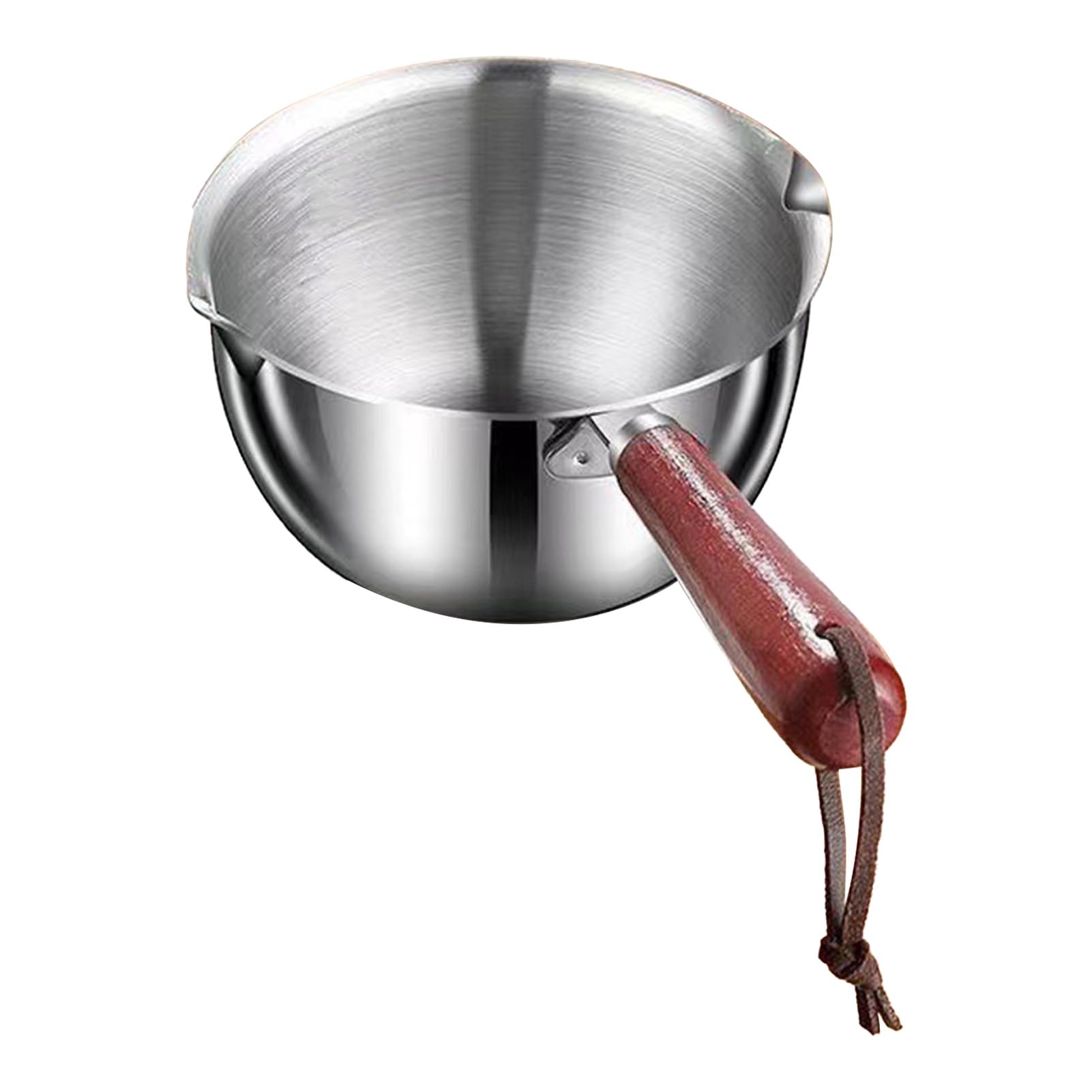 Mini Stainless Steel Saucepan 300ml Oil Warmer Pot Kitchen