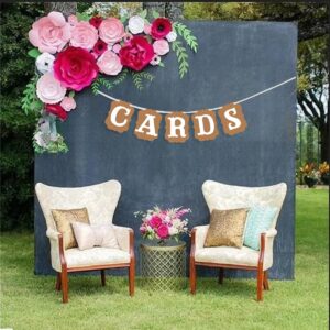 Cards Banner Cards Sign Bunting Card Banner for Wedding Card Garland Cards Wedding Sign Cards Hanging Sign for Wedding Card Box Graduation Card Basket