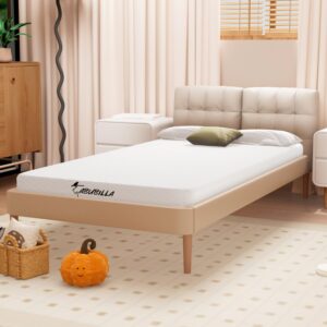 liyih twin mattress, 4 inch twin mattresses, memory foam mattress, children’s rooms mattress, mattress is very comfy,certipur-us certified【2024 new version】