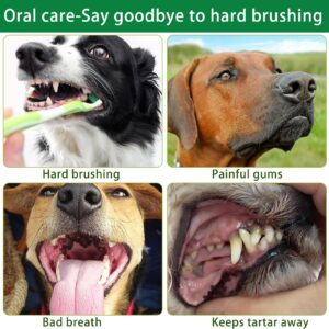 Pet Oral Health Care, Pet Teeth Cleaning,Oral Cleaning Freshens Breath Without Brushing,Reducing Pet Tartar Build-up,Oral Hygiene Spray for Dogs and Cats, Fresh Breath for Dogs,Pet Oral Deodorizer