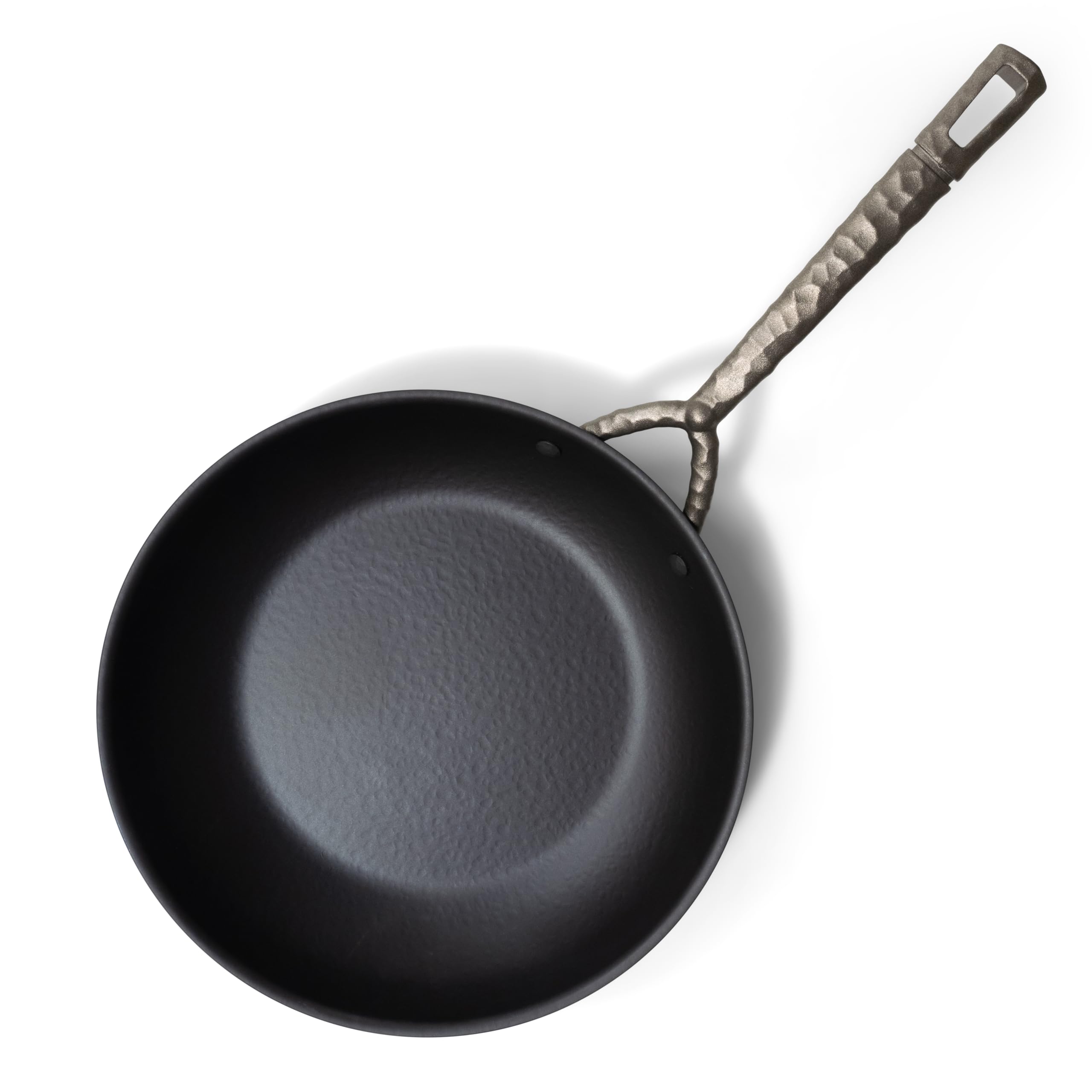 Alva Artist Nonstick Carbon Steel Frying Pan Skillet Pre-Seasoned Non Toxic Cookware Stay Cool Handle 11" PFAS, PFOA & PFTE Free, for Cooking Pan Set, Induction Safe, Add to Your Pots and Pans Set