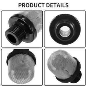 4 Packs 288716 Airless Paint Sprayer Inlet Suction Strainer, 3/4 Inch Thread, Compatible with Magnum X5 LTS15 X7 LTS17 ProX7 ProX17 ProX9 ProX19, Replaces 243-082, 243082, 195697