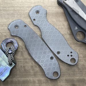 SEIGAIHA Zirconium Scales for Spyderco para 3