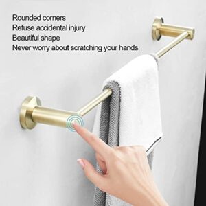 TiStm Towel Racks Towel Rail for Bathroom,Hand Towel Holder Bar Wall Mounted Hand Towel Bar Bathroom Towel Holder Kitchen Dish Cloths Hanger/Bath Towel Rack/a(Color:Single Rod)