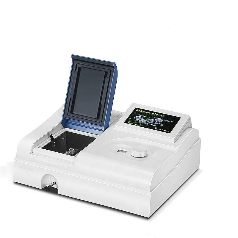 Spectrophotometer 722N Vis Photometer Wavelength 360-1000 nm (2 nm) Backlit LCD Display Spectrometer Analytical Meter