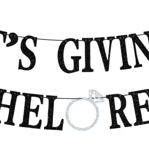 It's Giving Bachelorette Banner, Same Cowboy Forever/Miss to Mrs, Funny Bridal Shower/Engagement/Bachelorette Party Decorations