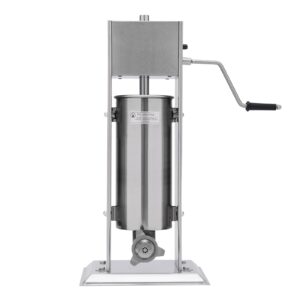 latin churro machine, 5l/1.32gal stainless steel commercial spanish churro maker with 4 nozzles for business or home use