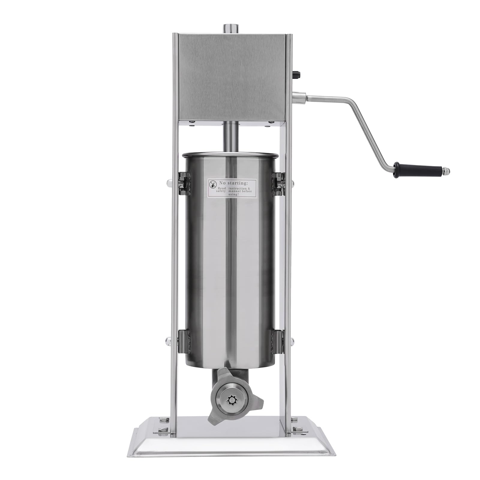 Latin Churro Machine, 5L/1.32gal Stainless Steel Commercial Spanish Churro Maker with 4 Nozzles for Business or Home Use