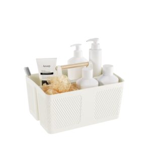 xuhdukc portable bathroom caddy with handle for kitchens, bathrooms, trips, picnics, college dorms. bathroom caddies are a necessity for college life.