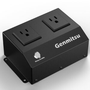 genmitsu imaticbox relay module switch for cnc milling machines, 12vdc smart pwm signal control relay switch for connecting cutters, lasers and dust collectors