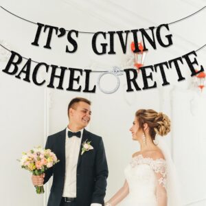 It's Giving Bachelorette Banner, Same Cowboy Forever/Miss to Mrs, Funny Bridal Shower/Engagement/Bachelorette Party Decorations