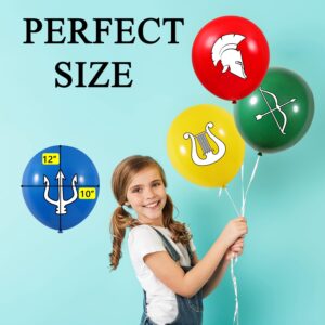 Greek Mythology Balloons, 96pcs Greek God Balloons, Htabiol Greek Mythology Party Decorations, Greek God Party Decorations, Suit for Greek Mythology Birthday Party, Percy Jackson Birthday Party