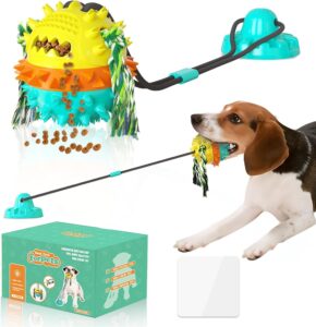 dog toys for aggressive chewers interactive indestructible puzzle stimulating chew toy suction cup tug of war enrichment rope boredom busy self play food teething puppy dispensing squeaky ball dogs