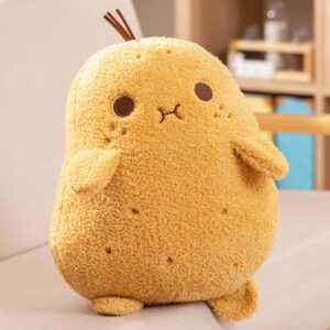 ZCPACE Cute Potato Plush Toy Kawaii Potato Stuffed Animal Soft Stuffed Food Potato Plushie Pillow Toys Doll Kids Gifts 9 Inches (Cute A)