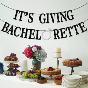 It's Giving Bachelorette Banner, Same Cowboy Forever/Miss to Mrs, Funny Bridal Shower/Engagement/Bachelorette Party Decorations