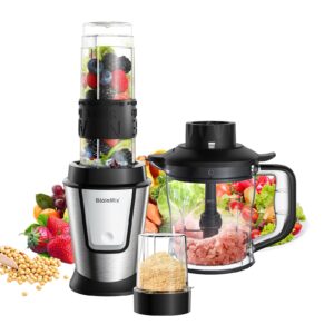 biolomix blender and food processor combo, 700w portable juicer,personal blender,meat grinder,food processor and blender,coffee spice grinder, meat chopper,smoothies, fruits mixer