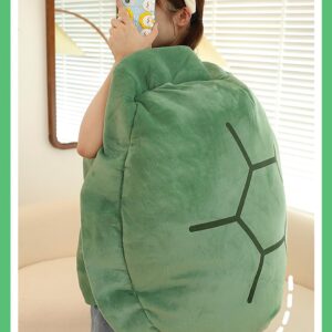 Cenbini Multifunctional Giant Wearable Turtle Pillow, Multifunctional Wearable Turtle Shell Pillow, Weighted Turtle Shell Body Pillow (B-100cm/40in)