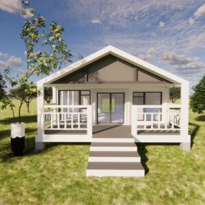 Echo-B-900 sq.ft. from Compact to Spacious, Cozy to Luxurious: 400 sq.ft. Small Houses, 900 sq.ft. Two-bedrooms, or 1600 sq.ft. Three-bedrooms. Built Steel, Your Dream Home is Ready in 3 to 15 Days.