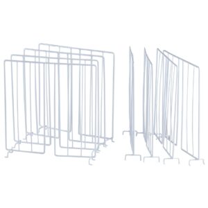 shelf divider for wire shelves set of 8