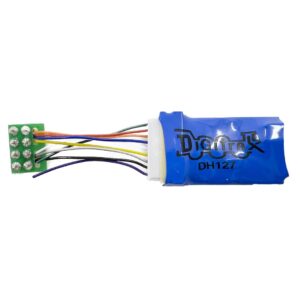 digitrax dh127ps 8 pin ho decoder