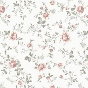 kukantst floral peel and stick wallpaper vintage rose flower contact paper boho pink and beige wallpaper for cabinets waterproof self adhesive removable wallpaper for bedroom vinyl 16.1”×78.7”