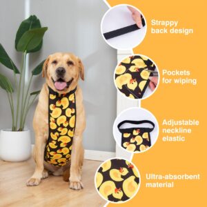 LovinPet Large Dog Belly Cover,Dog Belly Wrap,Dog Recovery Suit Pet Abdominal Protective Clothing Washable Dog Bellyband Dog Recovery Suit,Dog Surgical Recovery Suit