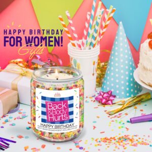 Birthday Candle Gifts for Women and Men - Birthday Gifts for Her and Him - Unique Best Friend Birthday Gift Ideas Funny Happy Birthday Candle, Colorful