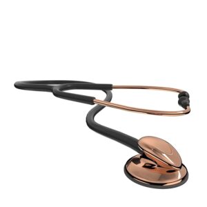 maiwieel classic stethoscope for nurses doctor single head stethoscope for nurses, emt student, kids, for medical and home use, estetoscopio doctor accessories.stainless steel chestpiece,soft eartips (rose gold)