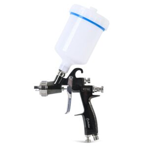 dedoes - 2.0 mm hvlp spray gun with 600 ml plastic cup - easy painting tools - professional grade paint sprayer for indoor or outdoor applications - consistent finish - innovative paint supplies