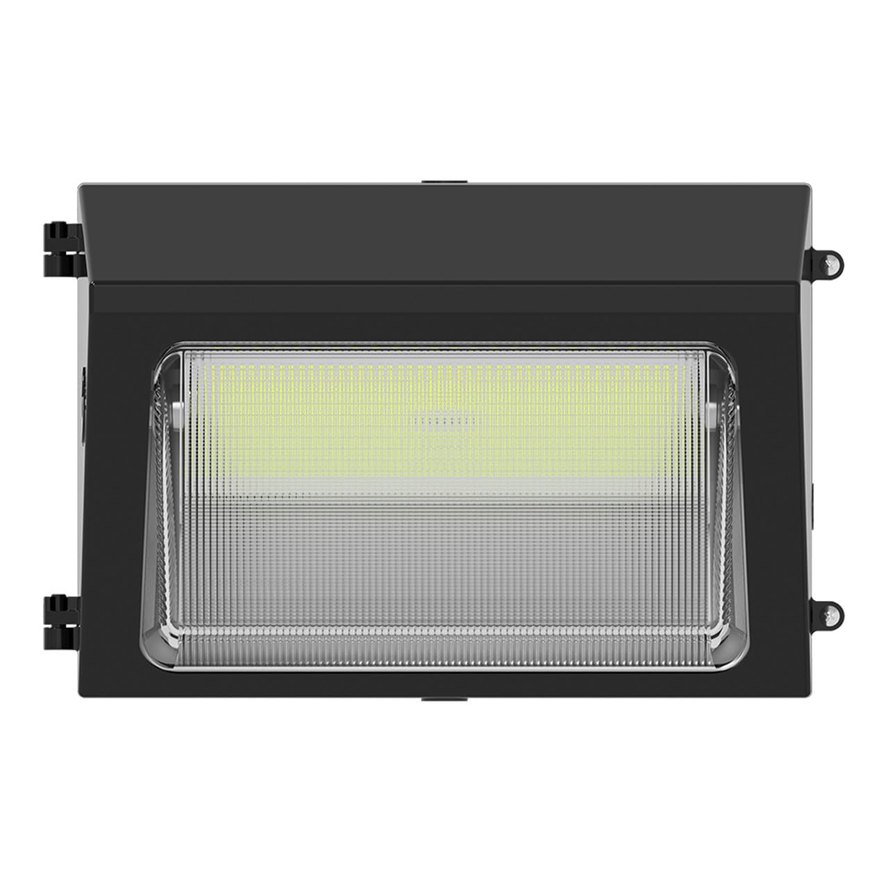 RAB W22-M-100 100W LED Wall Pack Light, 120-277V, Dusk to Dawn with Photocell, 14087LM, Power & Color Temperature Adjustable (3/4/5K), Light Throw (0-45 Deg), 0-10V Dim, Glass Lens, DLC Premium