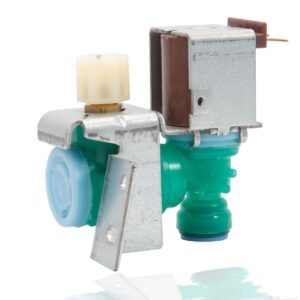 w10408179 refrigerator water inlet valve compatible with whirlpool, kenmore, kitchen-aid, refrigerator water valve wpw10308477 wpw10384183 w10833705 w10872966 w10394076 w10865826 w10726788