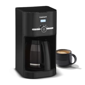 Cuisinart DCC-1120BKFR Classic 12-Cup Programmable Coffee Maker, Black - Certified Refurbished