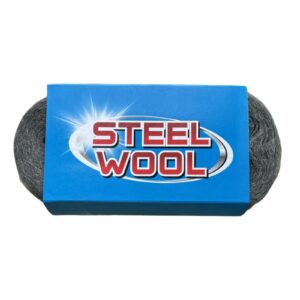 steel wool, 3'' x 11ft, grade #0000 - #4 steel wool, steel wool mice control - fine steel wool 0000 for clean windows glass, chrome and polishing, 0000 steel wool for house, holes, kitchen(#0000)