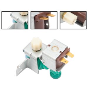 W10408179 Refrigerator Water Inlet Valve Compatible with Whirlpool, Kenmore, Kitchen-Aid, Refrigerator Water Valve WPW10308477 WPW10384183 W10833705 W10872966 W10394076 W10865826 W10726788