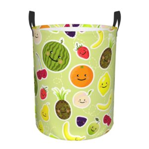 cute fruits laundry basket hamper dirty clothes hamper for laundry waterproof laundry baskets with handles storage basket for toys clothes organizer bedroom decor