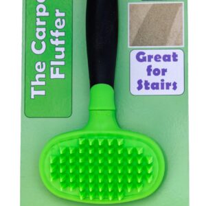 The Carpet Fluffer by Johnny World Products – Revitalize Matted Carpets and Rugs Instantly – Handheld, Easy-to-Use Tool for High-Traffic Areas, Stairs, and Pet Hair Removal