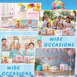 Sinload 24 Pcs Candy Sweet Land Goodie Bags with Handles Lollipop Gift Bags Candy Party Favors Bags Sweet Candy Treat Bags Candy Shop Theme Bags for School Birthday Wedding Baby Shower Party Decor