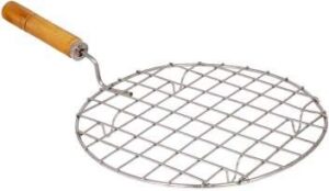 sahishnu online & marketing round roasting net,roasting pan,wire roaster,barbecue rack round wire roaster, roti jari, roti grill, papad grill, chapati grill