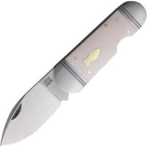 rough rider ghost fish white micarta rrr040