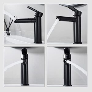 RONPOTY Faucets, Kitchen Taps Brass Bathroom Basin Faucets Basin Mixer Sink Bath Drinking Water Tap Mixer Chrome Modern Washbasin