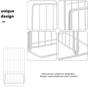 PRETYZOOM Refrigerator Divider Wire Dividers for Freezer Adjustable Mesh Dividers Shelf Freezer Space Separator Freezer Dividing Partition