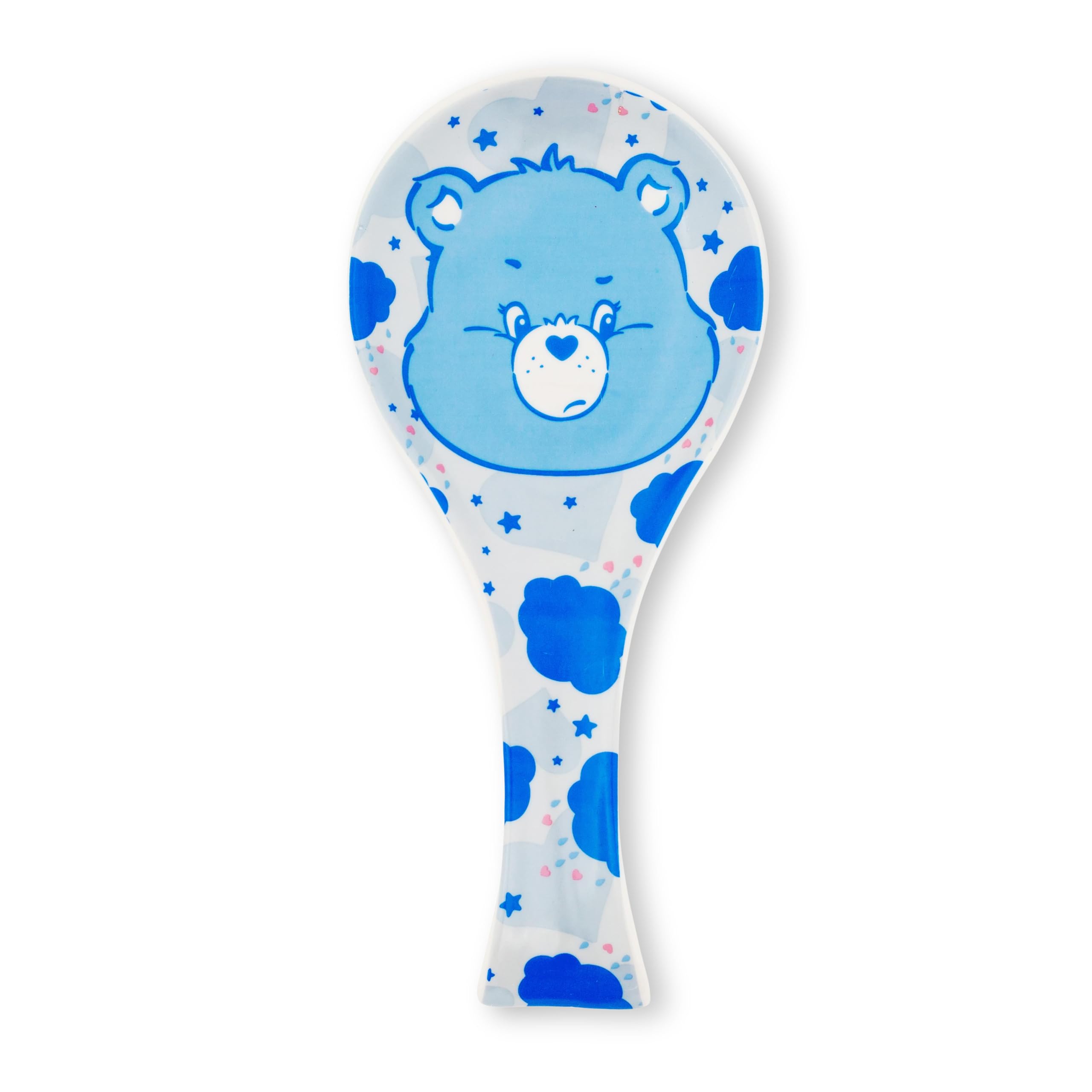 Care Bears Grumpy Bear Ceramic Spoon Rest Holder | Kitchen Organizer For Utensils To Keep Countertop Clean