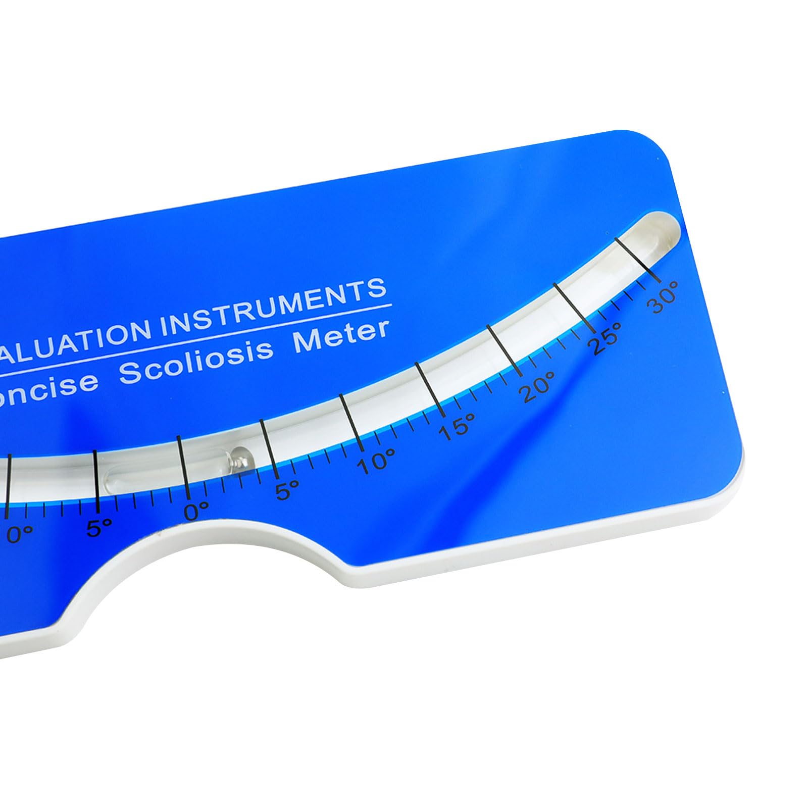 Scoliometer 0-30° Scoliosis Test Meter for Medical Evaluation Diagnosis of Back and Spine Scoliosis in Adults Children Scoliosis Measuring Device Scoliosis Test Meter for Diagnosis of Back and Spine