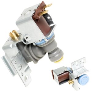 w10498976 refrigerator water inlet solenoid valve - replacement k-78200, wpw10498976, w10498976, ap6022334, w10498976, ps11755667, w10420082 compatible with whirlpool, whirlpool, maytag, kenmore