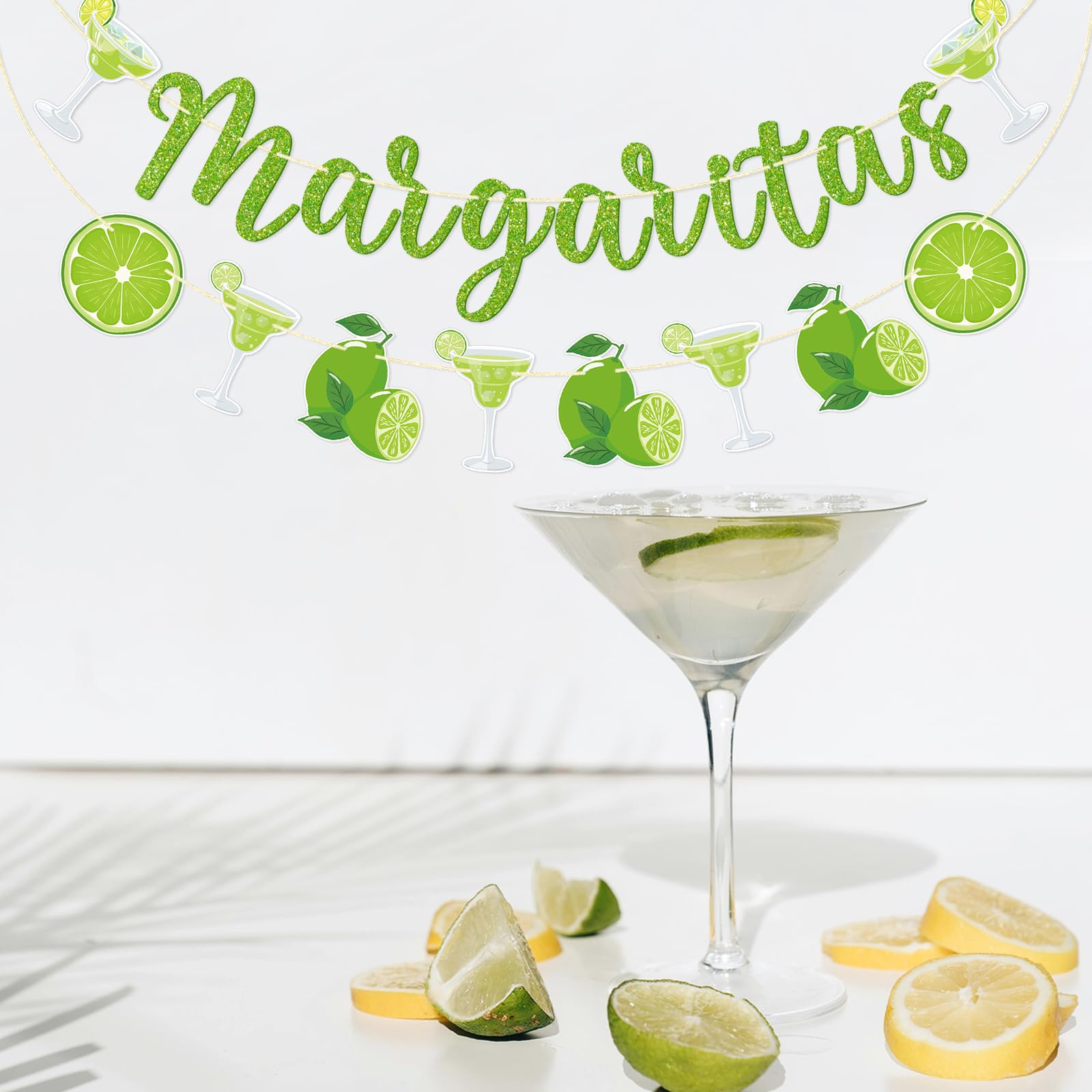 Firefairy Margarita Banner, Pre-strung Margarita Decorations, Margarita Baby Shower Decor, Margarita Bridal Shower Banner, Mexican Bachelorette Decorations