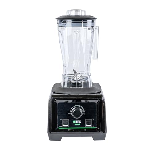 Restaurantware - Hi Tek 3 HP Commercial Blender, 1 Variable Speed Heavy-Duty Blender - 64-Ounce Tritan Jar, Toggle Control, White Plastic Industrial Blender, 3 HP Motor