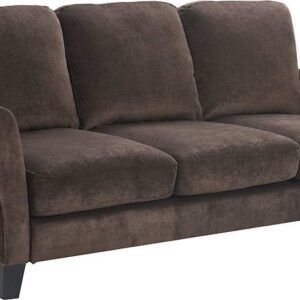 Generic 3-Seater Premium Fabric Sofa, Stylish and Comfortable Living Room Furniture, Camel